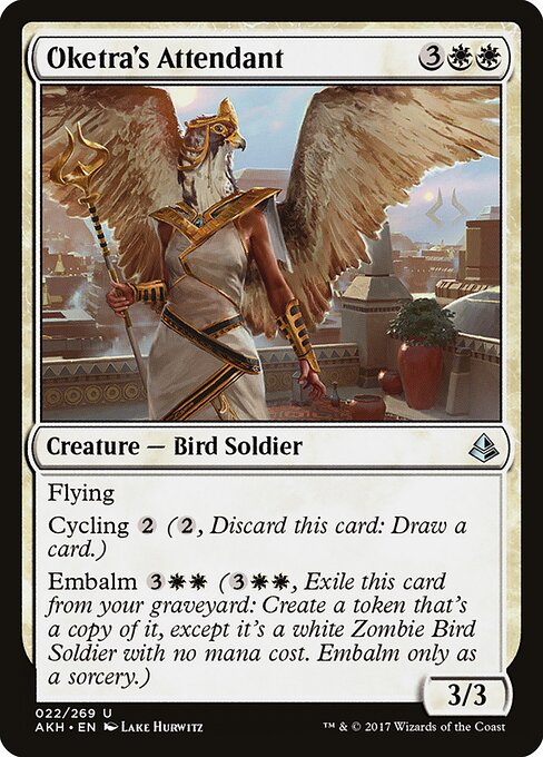 Oketra's Attendant - Amonkhet Magic card