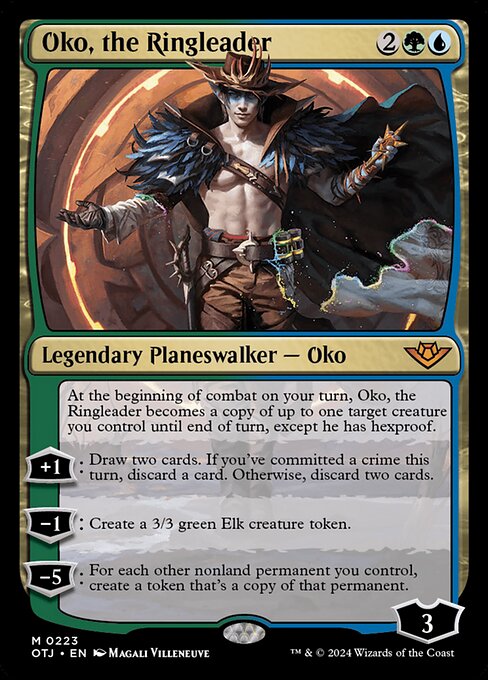 Oko, the Ringleader - Outlaws of Thunder Junction Magic card