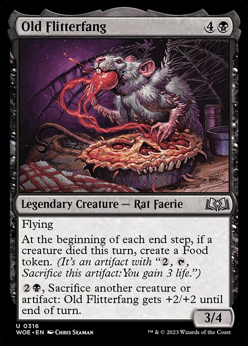 Old Flitterfang - Wilds of Eldraine Magic card