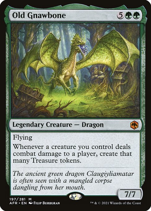 Old Gnawbone - Adventures in the Forgotten Realms Magic card