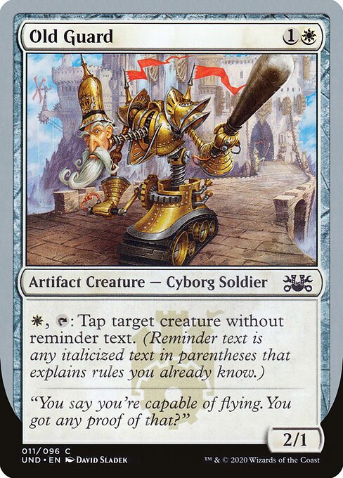Old Guard - Unsanctioned (#11) - Illustrated by David Sladek - Magic: The Gathering Card