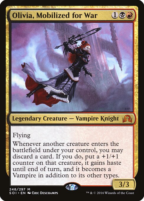 Olivia, Mobilized for War - Shadows over Innistrad Magic card