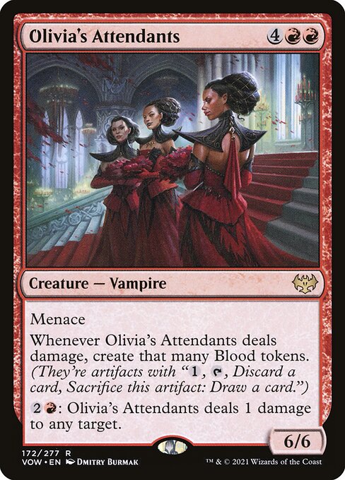 Olivia's Attendants - Innistrad: Crimson Vow Magic card