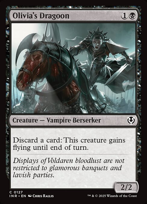 Olivia's Dragoon - Innistrad Remastered Magic card