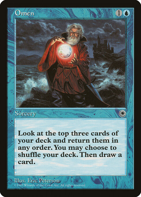 Omen - Portal Magic card
