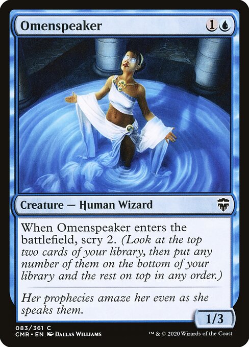 Omenspeaker - Commander Legends Magic card