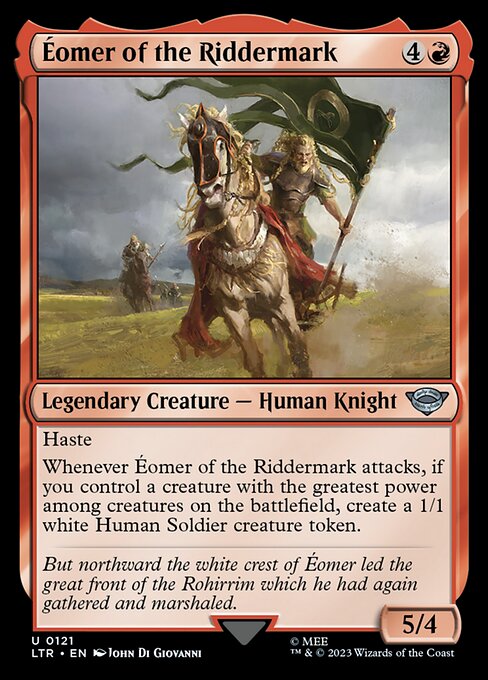 Éomer of the Riddermark - The Lord of the Rings: Tales of Middle-earth Magic card