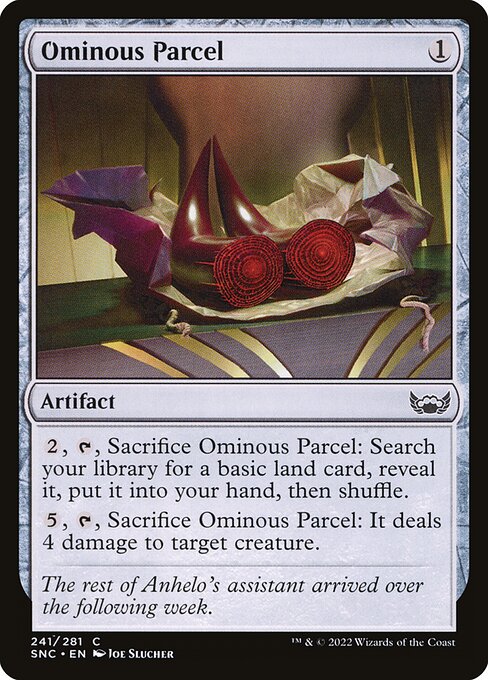 Ominous Parcel - Streets of New Capenna Magic card