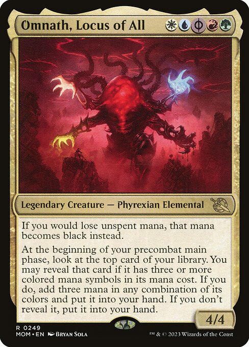 Omnath, Locus of All - March of the Machine Magic card
