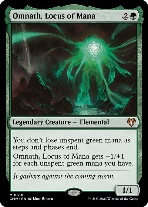Omnath, Locus of Mana - Commander Masters Magic card
