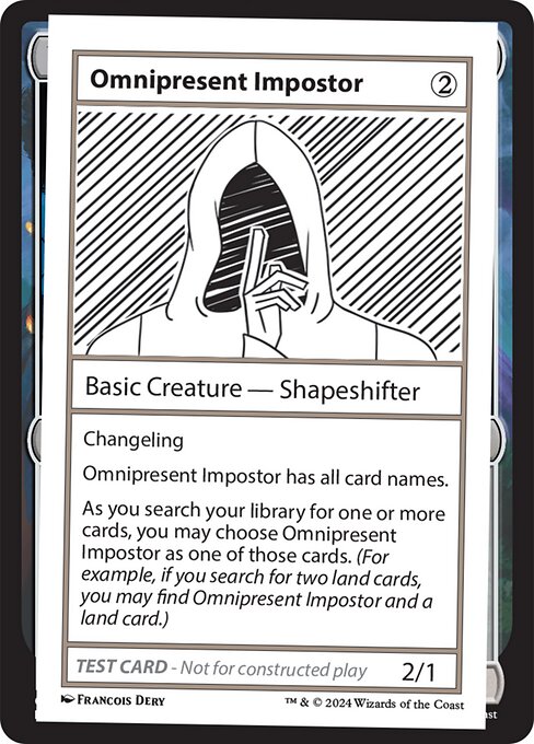 Omnipresent Impostor - Mystery Booster 2 Magic card
