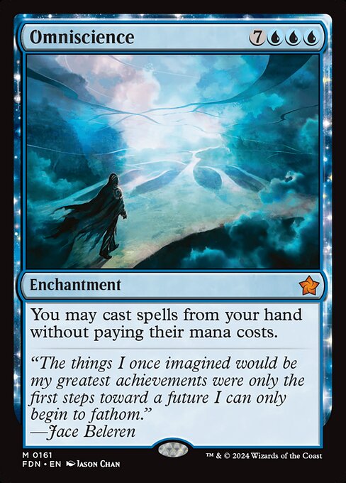Omniscience - Foundations Magic card