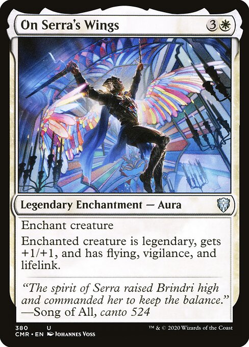 On Serra's Wings - Commander Legends Magic card