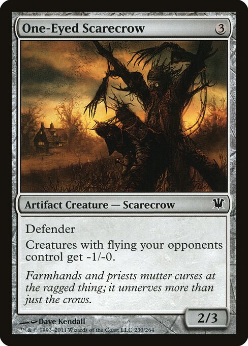 One-Eyed Scarecrow - Innistrad Magic card