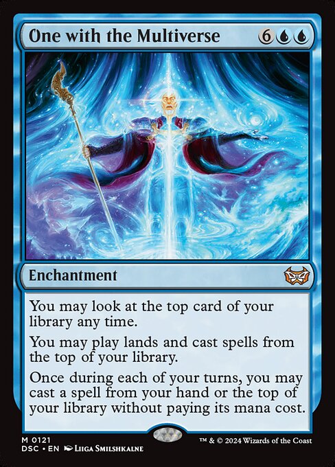 One with the Multiverse - Duskmourn: House of Horror Commander Magic card