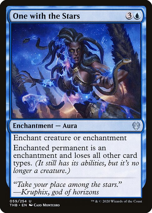 One with the Stars - Theros Beyond Death Magic card