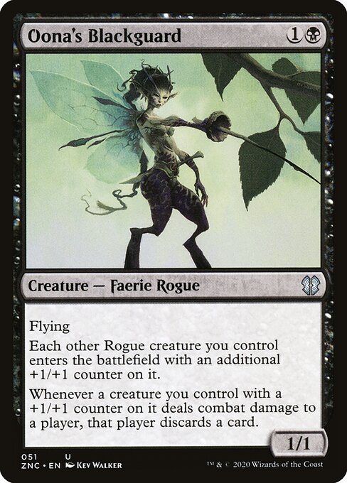 Oona's Blackguard - Zendikar Rising Commander Magic card