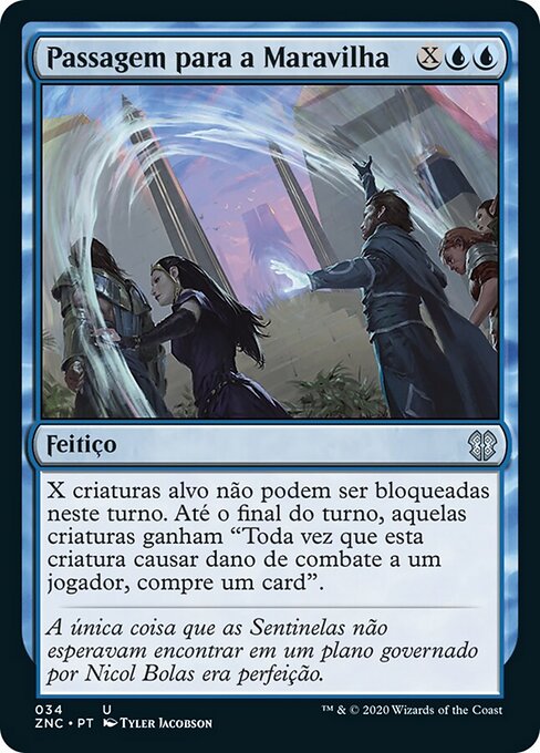 驚異への入り口 (Open into Wonder) - Amonkhet (#64) - Illustrated by Tyler Jacobson - Magic: The Gathering Card