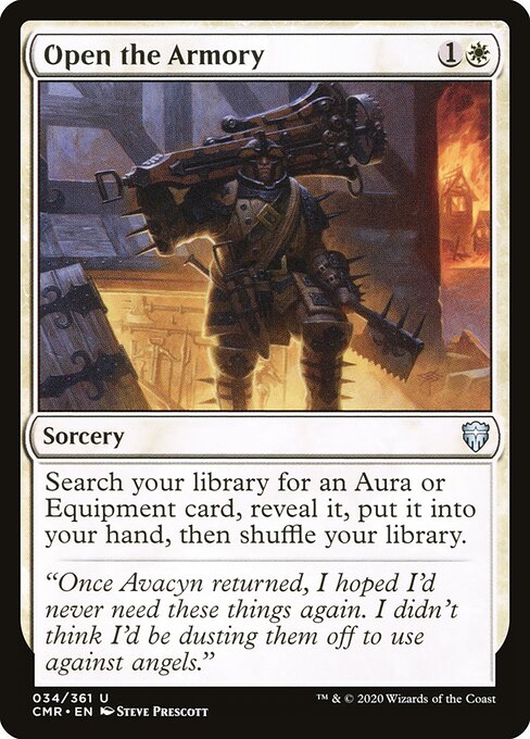 Open the Armory - Commander Legends Magic card
