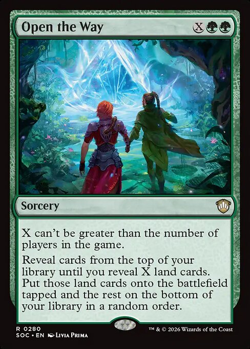 Open the Way - Secrets of Strixhaven Commander (#280) - Illustrated by Livia Prima - Magic: The Gathering Card