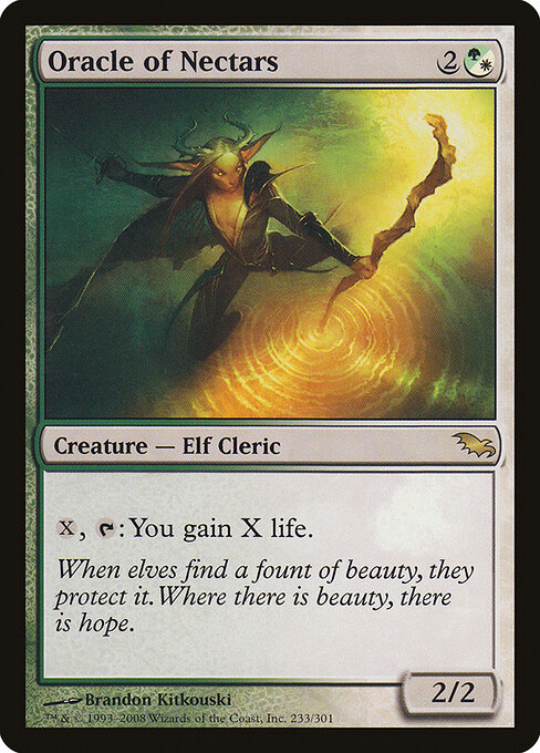 Oracle of Nectars - Shadowmoor Magic card