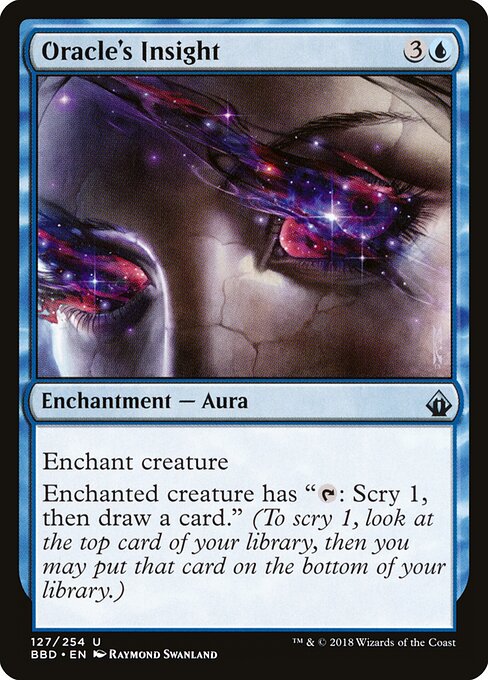 Oracle's Insight - Battlebond Magic card