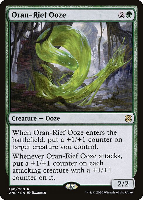 Oran-Rief Ooze - Zendikar Rising Magic card