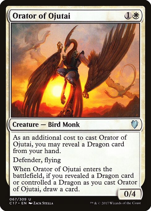 Orator of Ojutai - Commander 2017 Magic card