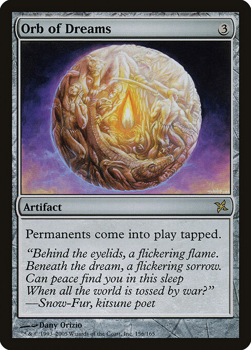 Orb of Dreams - Betrayers of Kamigawa Magic card