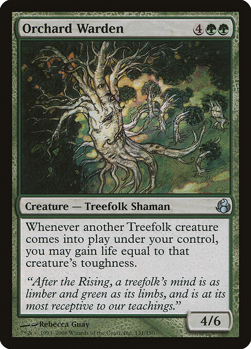 Orchard Warden - Morningtide Magic card