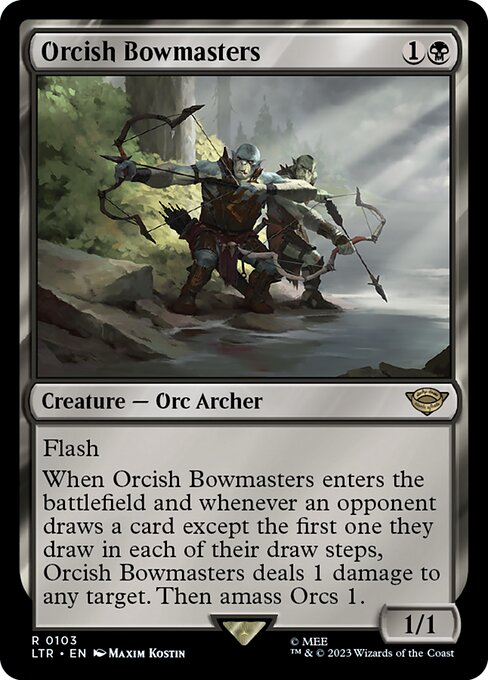 Orcish Bowmasters - The Lord of the Rings: Tales of Middle-earth Magic card