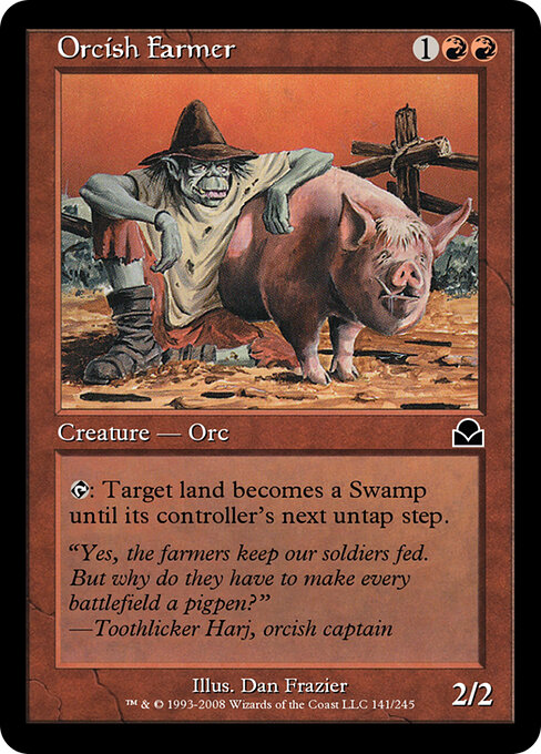 Orcish Farmer - Masters Edition II Magic card