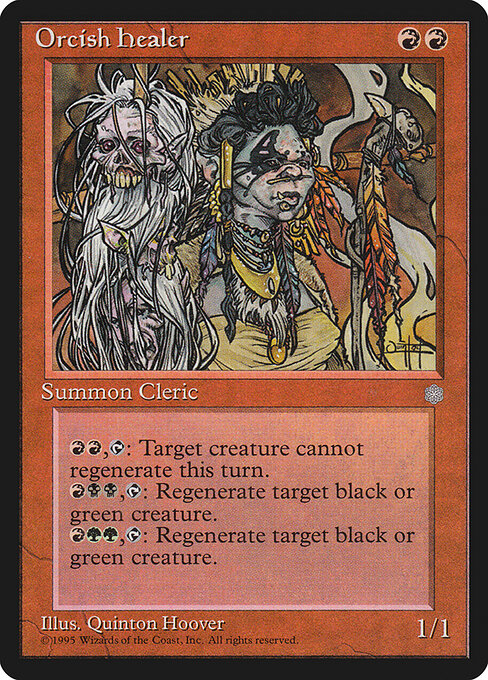 Orcish Healer - Ice Age Magic card