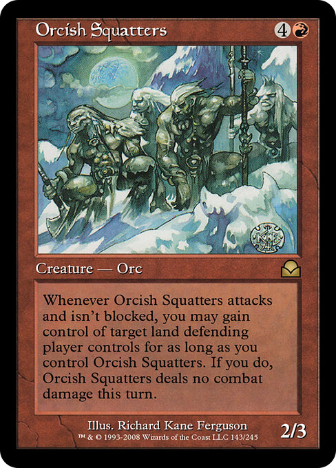 Orcish Squatters - Masters Edition II Magic card