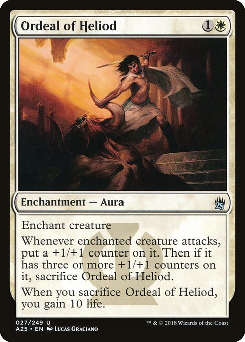 Ordeal of Heliod - Masters 25 Magic card