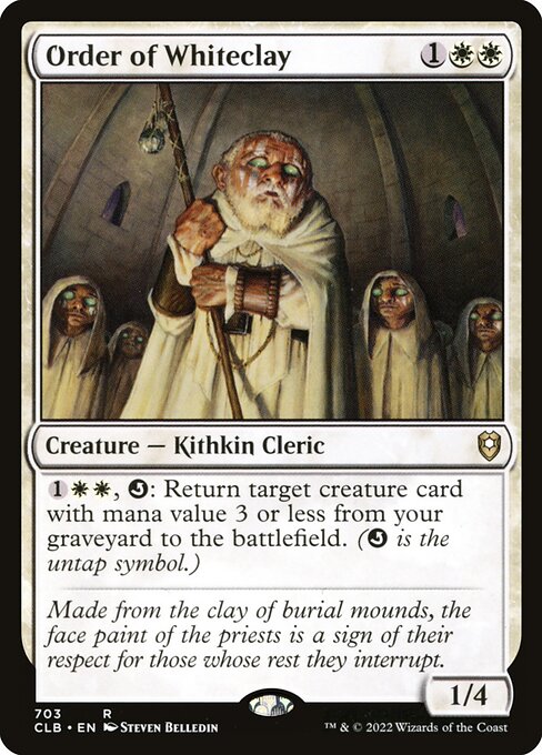 Order of Whiteclay - Commander Legends: Battle for Baldur's Gate Magic card