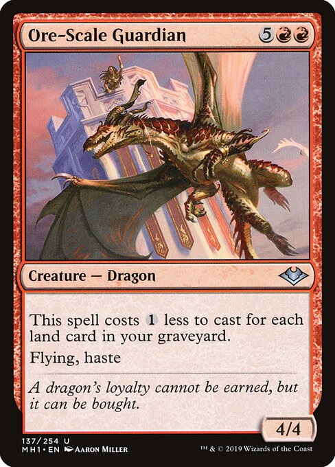 Ore-Scale Guardian - Modern Horizons Magic card