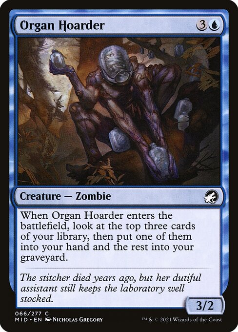 Organ Hoarder - Innistrad: Midnight Hunt Magic card