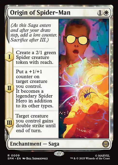 Origin of Spider-Man - Marvel's Spider-Man Magic card