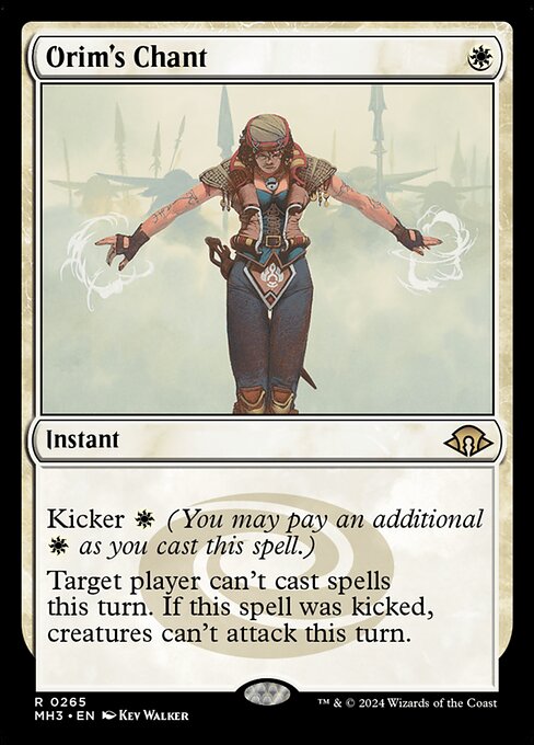 Orim's Chant - Modern Horizons 3 Magic card