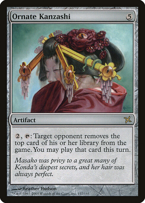 Ornate Kanzashi - Betrayers of Kamigawa Magic card
