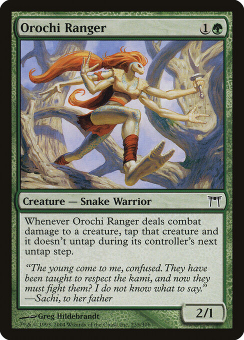 Orochi Ranger - Champions of Kamigawa Magic card