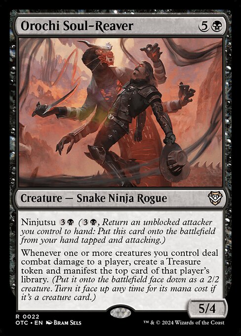Orochi Soul-Reaver - Outlaws of Thunder Junction Commander Magic card