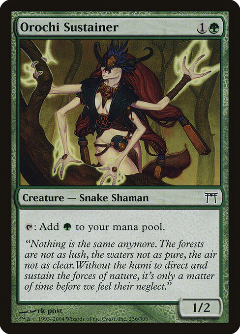 Orochi Sustainer - Champions of Kamigawa Magic card