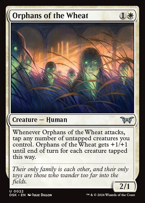 Orphans of the Wheat - Duskmourn: House of Horror Magic card