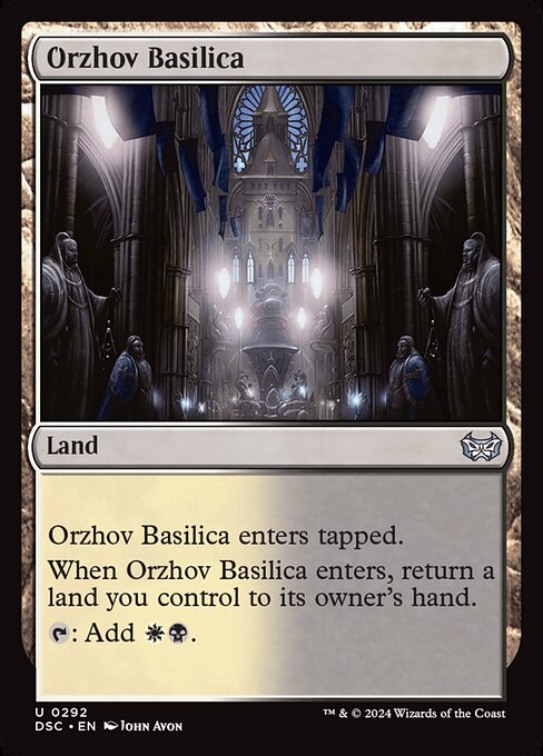Orzhov Basilica - Duskmourn: House of Horror Commander Magic card