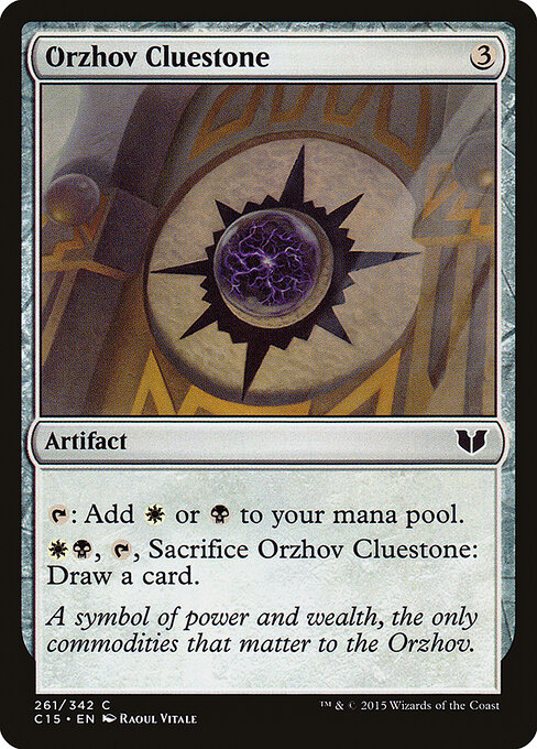 Orzhov Cluestone - Commander 2015 Magic card