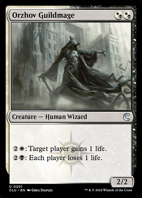 Orzhov Guildmage - Ravnica: Clue Edition Magic card