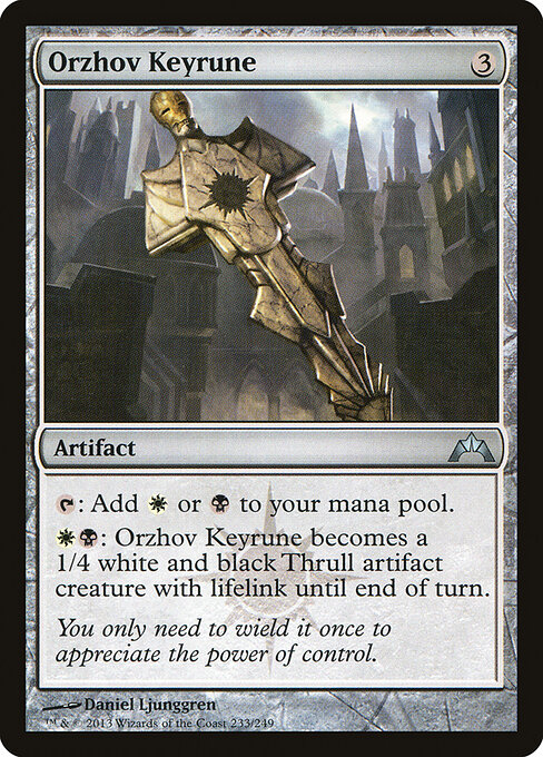 Orzhov Keyrune - Gatecrash Magic card