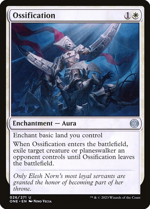Ossification - Phyrexia: All Will Be One Magic card